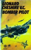 WWII, Leonard Cheshire, Jim Clay and John Pryor signed vintage paperback book titled Bomber Pilot.