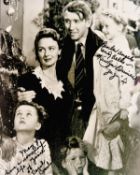 It's a Wonderful Life, Karolyn Grimes signed and inscribed 10x8 black and white photograph.