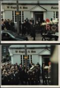 Ronnie Kray collection featuring 6 12x8 colour photographs taken from his funeral. This collection