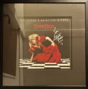 Music, Stevie Nicks 22x22 framed The Other Side of the Mirror record album sleeve. This album was