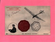 Aviation, Gijs Kuller signed 6x4 vintage photograph postcard. This lovely photograph is in great