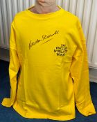 Football, Gordon Banks 1966 England World Cup retro replica goalkeeper shirt in yellow, size L