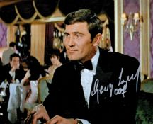 James Bond, George Lazenby signed 10x8 colour photograph pictured during his time playing British