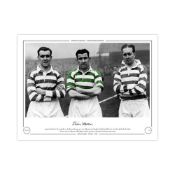 Autographed Sean Fallon 16 X 12 Limited Edition - Colorized, Depicting Fallon Posing With Celtic