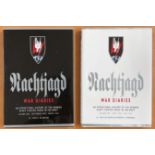 WWII, multi-signed limited edition collection: Nachtjagd War Diaries including 3 signed hardback