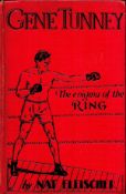 Boxing, Gene Tunney signed vintage hardback book titled The Enigma Of The Ring by Nat Fleischer.