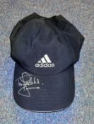 Golf, Tony Jacklin signed Adidas Navy cap, signed in silver marker. This hat is in perfect