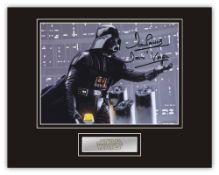 Stunning Display! Star Wars Dave Prowse hand signed professionally mounted display. This beautiful