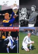 Autographed Leeds United Set Of 16 X 12 Photos - A Superb Lot Of Images Showing Gordon Strachan With