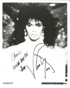 Vanity signed collection. Good condition. All autographs come with a Certificate of Authenticity. We