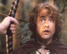 Lord of the Rings actor Billy Boyd as Peregrin 'Pippin' Took signed 8x10 photo. Good condition.