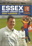 Cricket Essex County Cricket Club 2004 Yearbook 70th edition unsigned. Good condition. All