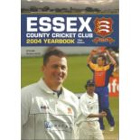 Cricket Essex County Cricket Club 2004 Yearbook 70th edition unsigned. Good condition. All