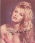 Brigitte Bardot Classic signed 10x8 picture. Good condition. All autographs come with a