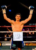 Boxing, Luke Campbell signed and mounted colour presentation photograph, approx 16x12. Campbell