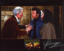 Jill Curzon actress signed Doctor Who Invasion Earth movie photo. Good condition. All autographs