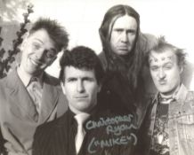 The Young `ones 8x10 comedy series photo signed by Christopher Ryan. Good condition. All