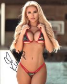 Playboy model Kindly Myers signed 8x10 photo. Good condition. All autographs come with a Certificate