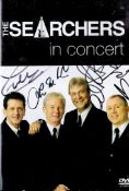 The Searchers multi signed DVD sleeve includes four fantastic signatures on cover Disc included.