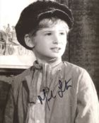 Oliver! 8x10 inch photo from one of the great British musicals, signed by actor Mark Lester. Good