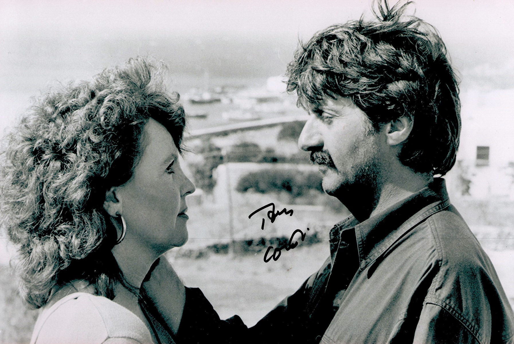 Actor Tom Conti signed 12x8 image from the 1989 film Shirley Valentine. Thomas Antonio Conti is a