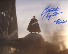 Star Wars Mandalorian 8x10 photo signed by actor Giancarlo Esposito - RARE! Good condition. All