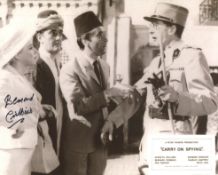 Carry On Spying 8x10 comedy movie photo signed by actor Bernard Cribbins. Good condition. All