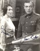 When The Boat Comes In, 1970's TV drama series photo signed by James Bolam (Jack Ford) and Susan