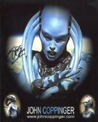 The Fifth Element 8x10 movie photo signed by special effects sculptor and puppeteer John