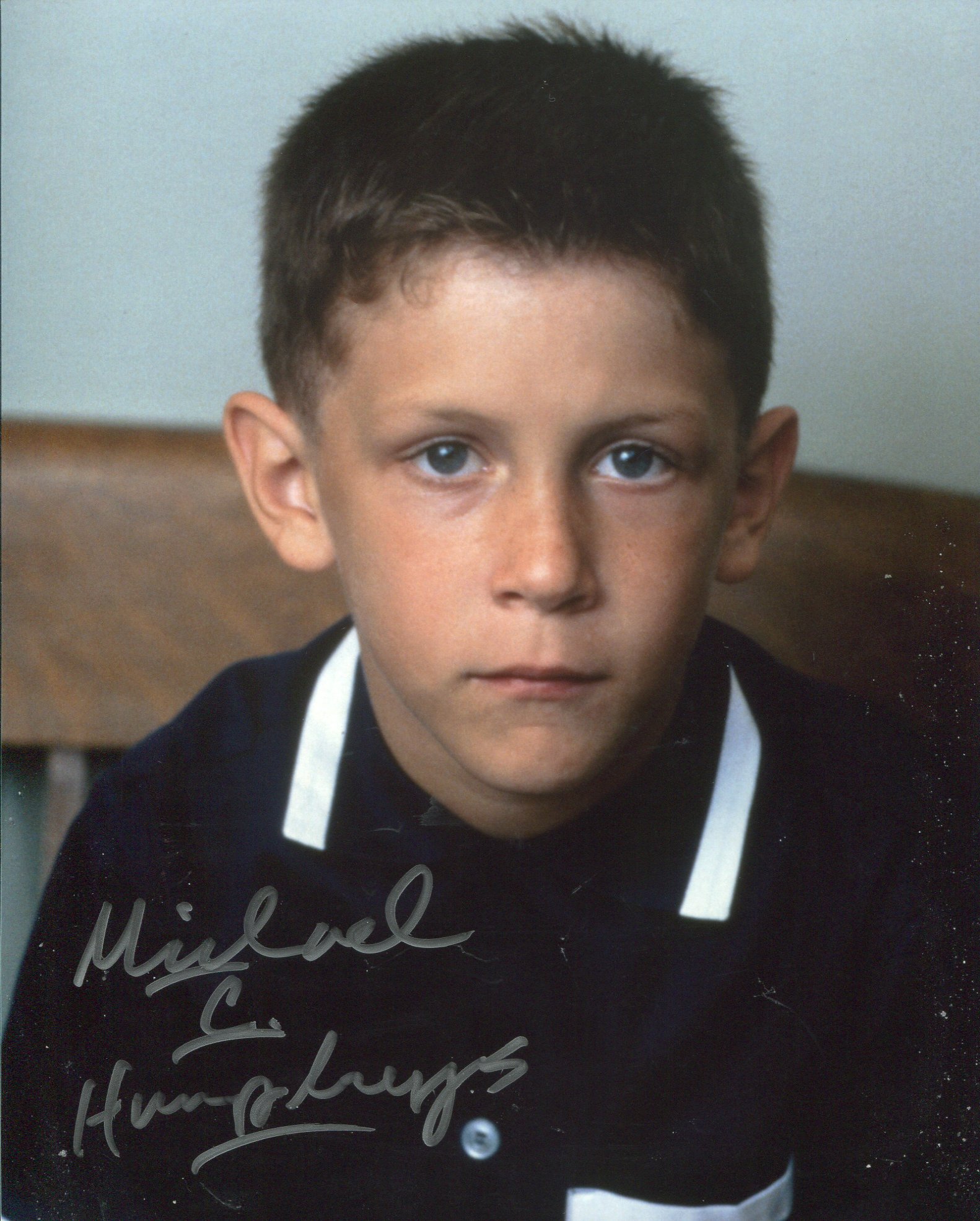 Forrest Gump actor Michael Conner Humphries signed 8x10 photo, he played the young Forrest Gump.