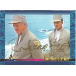 Richard Herd signed trading card for Sea Quest Herd was known for playing Admiral Noyce during