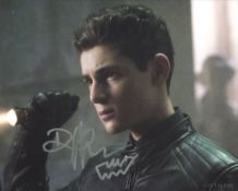 Batman TV series 'Gotham' photo signed by actor David Mazouz. Good condition. All autographs come