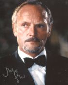 007 James Bond bad guy Julian Glover as Kristatos signed 8x10 photo. Good condition. All