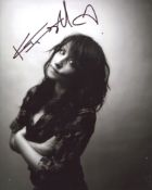 KT Tunstall pop star signed 8x10 photo. Good condition. All autographs come with a Certificate of