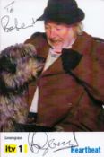 Bill Maynard signed Heartbeat 6x4 colour promo photo dedicated. Walter Frederick George Williams (