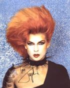 Toyah. Nice 8x10 photo signed by pop star and Quadrophenia actress Toyah Willcox. Good condition.