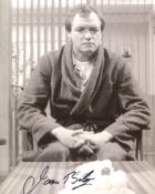 Only When I Laugh 1980's TV comedy series photo signed by actor James Bolam. Good condition. All