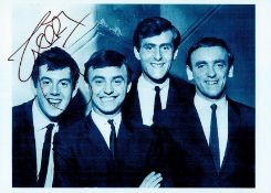 Gerry Marsden signed 6x4 black and white photo. Good condition. All autographs come with a