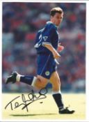 Football Tony Cottee signed Leicester City 10x8 colour photo. Antony Richard Cottee (born 11 July