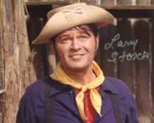 F Troop comedy star Larry Storch signed 8x10 photo. Good condition. All autographs come with a