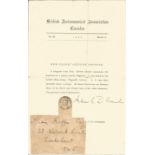 Andrew Crommelin TLS dated 14/3/1930. Good condition. All autographs come with a Certificate of