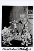 Walter Lantz signed 7x5 black and white photo. Good condition. All autographs come with a