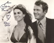 007 Bond girl Caroline Munro signed 8x10 The Spy Who Loved Me photo. Good condition. All