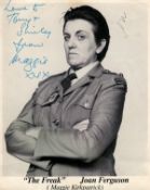 Maggie Kirkpatrick signed Prisoner Cell Block H Joan Ferguson The Freak 10x8 promo photo