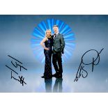 Torvill and Dean signed 8x6 colour photo. Torvill and Dean (Jayne Torvill and Christopher Dean)