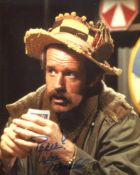 MASH 8x10 comedy series photo signed by actor Mike Farrell as BJ Hunnicutt. Good condition. All