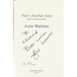 Julie Walters signed hardback book titled That's Another Story. Featuring a lovely clear signature