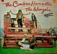 The Wurzels multi signed album sleeve title The Combine Harvester 33 rpm vinyl record included. Good