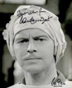 Ian Lavender signed Dads Army 10x8 black and white photo. Arthur Ian Lavender (born 16 February