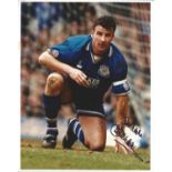 Football Steve Walsh signed Leicester City 10x8 colour photo. Steven Walsh (born 3 November 1964) is